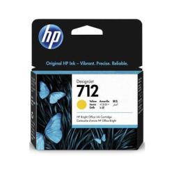 HP 3ED69A (712) Yellow Original Cartridge - DesignJet T650 (Ex)