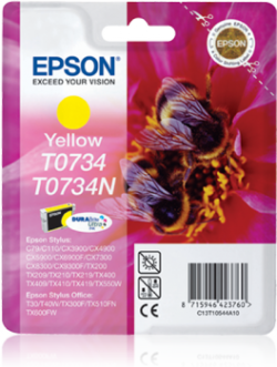 Epson C13T10544A10 (T0734) YellowART Kartusche — T