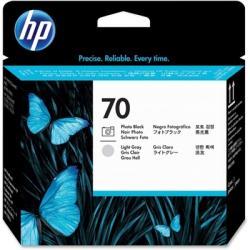HP C9407A (70) Siyah + Gri Orjinal Kafa Kartuşu -