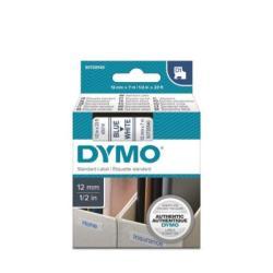 Dymo 45014 White/Blue D1 Replacement Ribbon (12 mm x 7 mt)