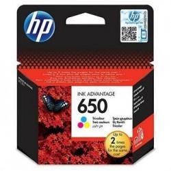 HP CZ102A (650) Renkli Orjinal Kartuş - Deskjet 25