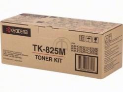 Kyocera TK-825M Magenta Original Toner Cartridge - KM-C2520 / KM-C2525