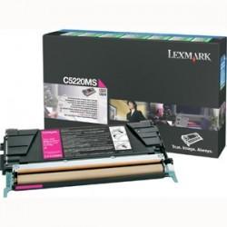 Lexmark C5220MS Rote Farbe Renkli Laser Toner