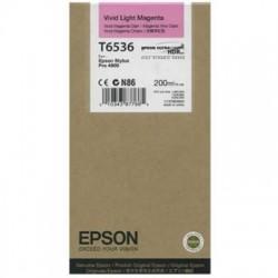 Epson C13T653600 (T6536) Açık Kırmızı Orjinal Kart