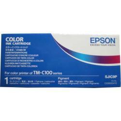 Epson SJIC9P C33S020410 4er-Pack, Farbige Originalpatrone.