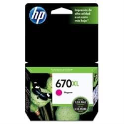HP CZ119AB (670XL) Originaltinte, Rot, Yüks.