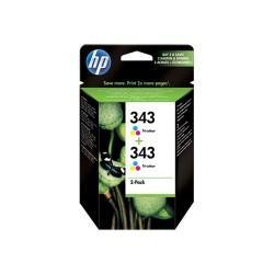 HP CB332E (343) 2-pack Colour Original Cartridge - Deskjet 460c (Ex)