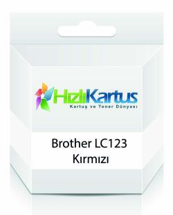 Brother LC123 Rot, kompatible Patrone - DCP-J132W /