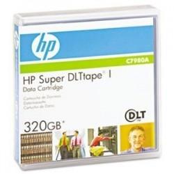 HP C7980A SDLT1 Super DLT-1 160Gb/320Gb 559m, 12.65mm Data Kartusche