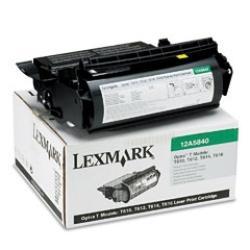 Lexmark 12A5840 Siyah Orjinal Toner - T610 / T612
