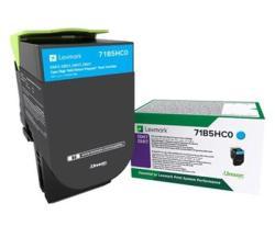 Lexmark 71B5HC0 Mavi Orjinal Toner - CS417 / CS517
