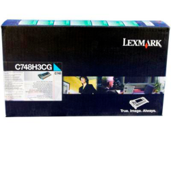 Lexmark C748H3CG Mavi Orjinal Toner - C748de / C74