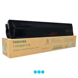Toshiba T-FC425P-C-M Blau, Original-Toner - E-Studio.