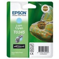 Epson C13T034540 (T0345) Original-Tintenpatrone, Hellblau.