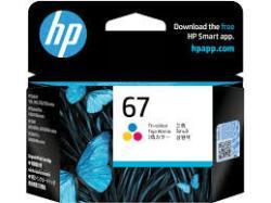 HP 3YM55AA (67) Renkli Orjinal Kartuş - DeskJet 12