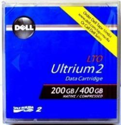 Dell LTO-2 Ultrium 2 200GB / 400GB Data Kartusche 609m, 12.65mm