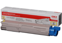OKI 43459345 Yellow Original Toner - C3300 / C3400