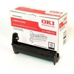 OKI 43381724 Black Original Drum Unit - C5800 / C5900 (Damaged Box)