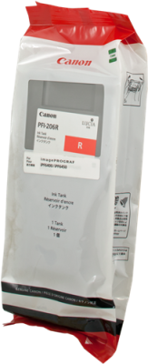 Canon PFI-206R (5309B001) Red Orj