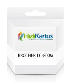 Brother LC-800M Kırmızı Muadil Kartuş - MFC-3220C