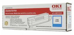 OKI 43872323 Cyan-Originaltonerpatrone - C5650 / C5750