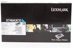 Lexmark X746A3CG Mavi Orjinal Toner - X746DE / X74