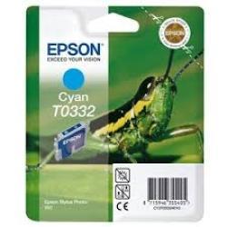 Epson C13T033240 (T0332) Farbige Originalpatrone - Cyan.