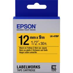 Epson C53S654008 (LK-4YBP) Schwarzes Orji auf Gelb