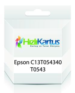 Epson C13T05434020 (T0543) Kompatible Kartusche, Rot -