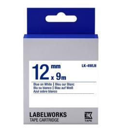 Epson C53S654022 (LK-4WLN) Original Blue Label Ribbon on White - LW-400VP
