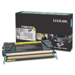 Lexmark C748H1YG Yellow Original Toner - C748de / C748e