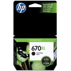 HP CZ117AB (670XL) Schwarz, Originalpatrone, hohe Reichweite.
