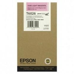 Epson C13T602600 (T6026) Originalpatrone, Hellrot.