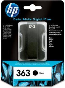 HP C8721EE (363) Black Original Cartridge - Photosmart 3110 / C5180 (Ex)