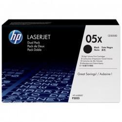 HP CE505XD (05X) Schwarz 2-pack Originaltoner - P2035 / P2055