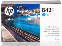 HP C1Q66A (843C) Cyan Originalpatrone - PageWide XL4000 (Beschädigte Verpackung)