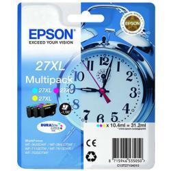 Epson 27XL (C13T27154020) 3 Farbe Orjinale Kartuschenjagd