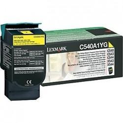 Lexmark C540A1YG Gelber Originaltoner - C540 / C543