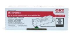 OKI 43324408 Schwarzer Originaltoner - C5600 / C5700