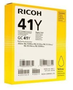 Ricoh GC41Y 405768 / 405764 Original Geljet-Gelbpatrone.