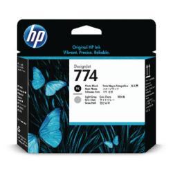 HP P2W00A (774) Foto Schwarz - Hellgrau, Originaldruck.