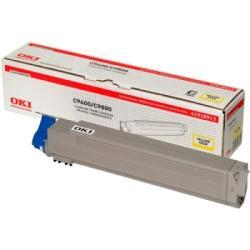 OKI 42918961 Sarı Orjinal Toner - C9600 / C9800 (U