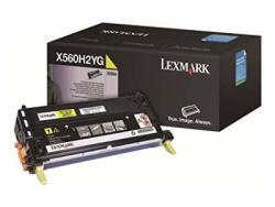 Lexmark X560H2YG Sarı Orjinal Toner - X560N