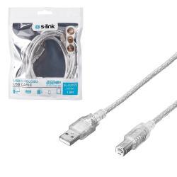 S-link SL-U2015 1,5 m USB 2.0 Druckerkabel.