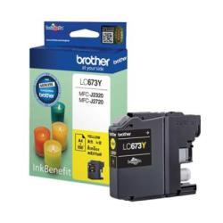 Brother LC673Y Gelbe Original-Tintenpatrone - MFC-J2720 / MFC-J2320