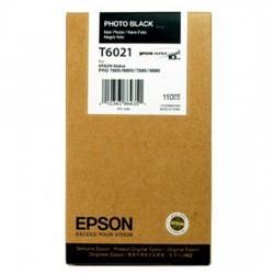 Epson C13T602100 (T6021) Original Tintenpatrone, Fotoschwarz.