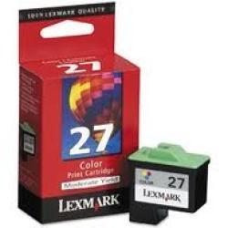 Lexmark 10N0227 (27) Farb-Renkli-Patrone — X1270