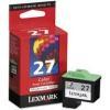 Lexmark 10N0227 (27) Colour Original Cartridge - X1270