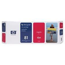 HP C4932A (81) Kırmızı Orjinal Kartuş - DesignJet