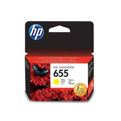 HP CZ112AE (655) YellowART Kartusche — Deskjet